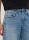 Light blue wide-leg jeans in pure cotton_3