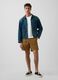 Stretch cotton shorts_0