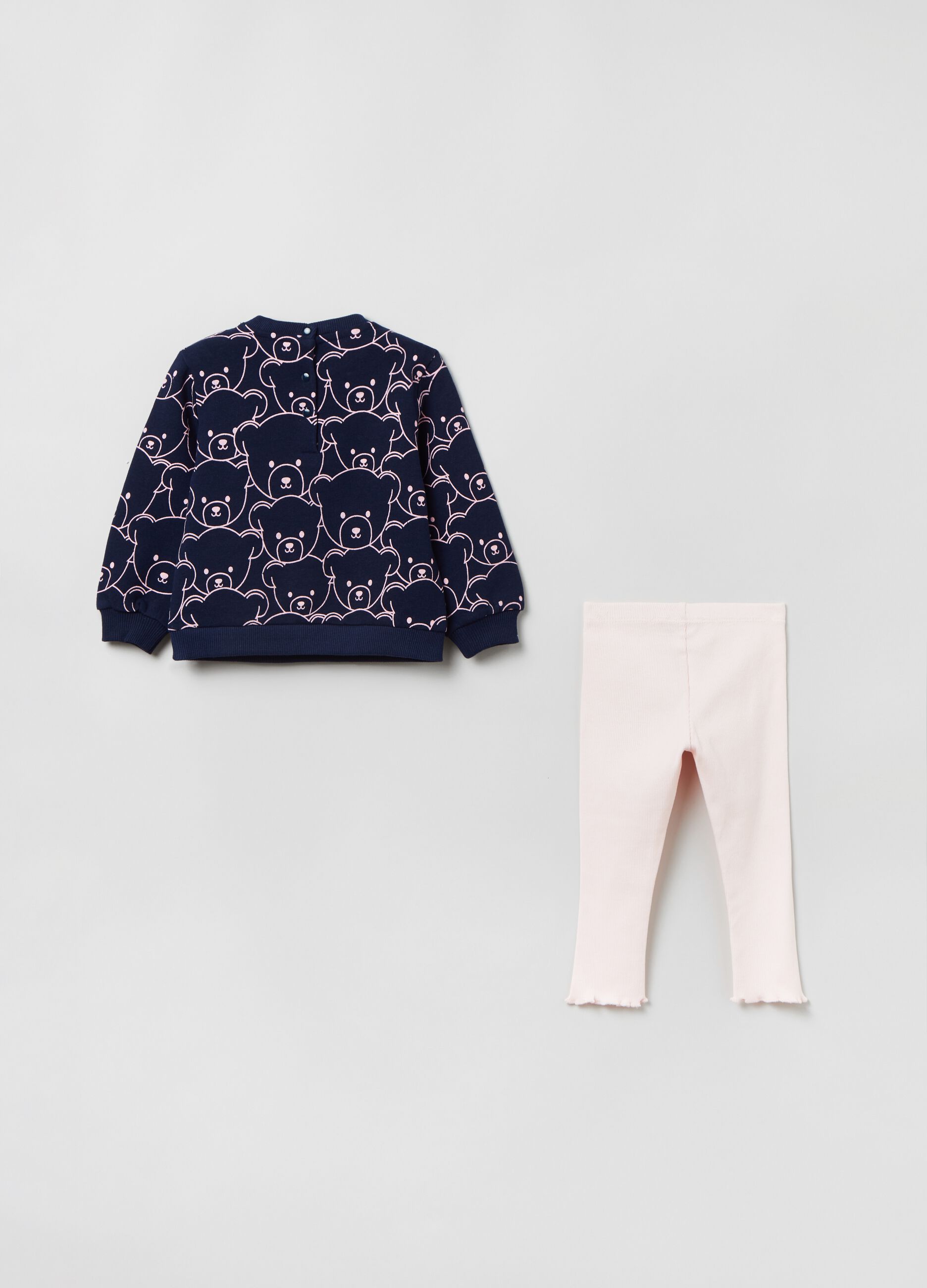Jogging set con stampa orsetti_1