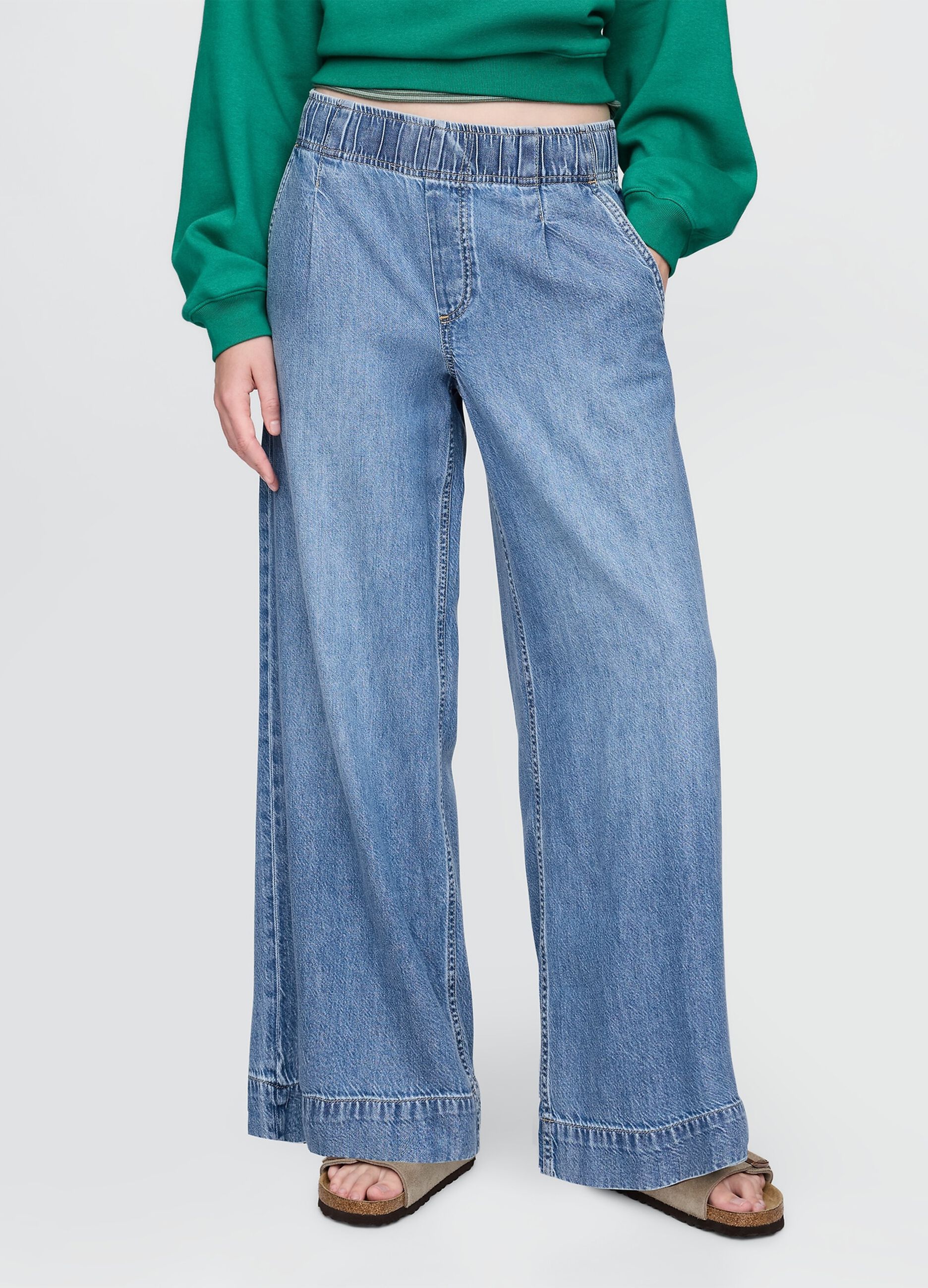 Gap Wide Leg Denim Jeans
