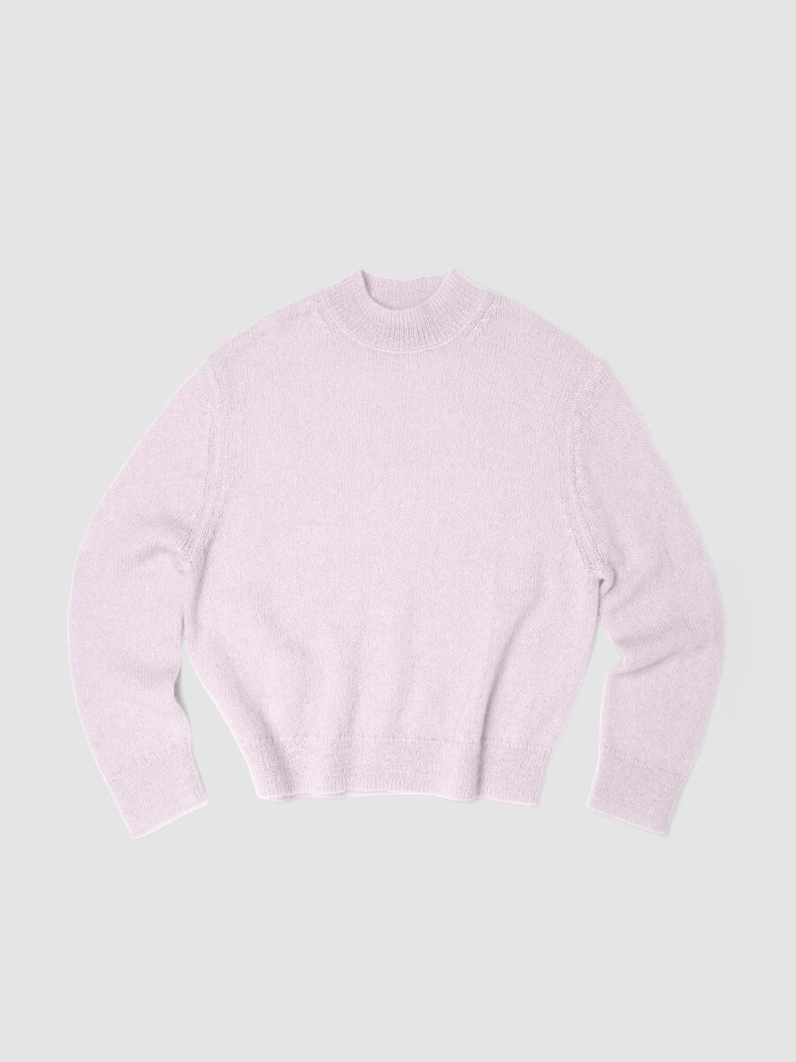 Mohair Crew Neck Light Pink_0