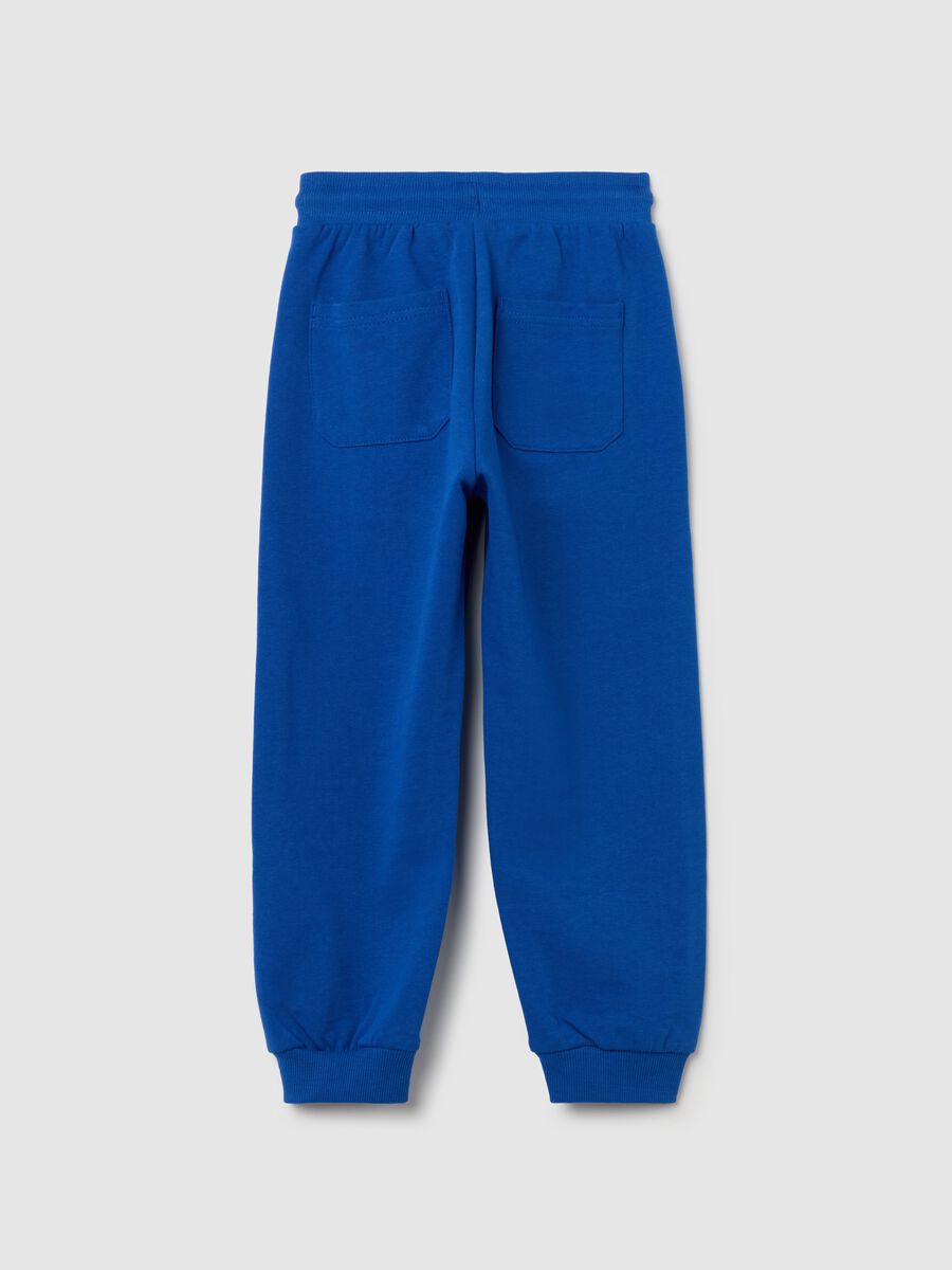 Joggers with drawstring and Sonic print_1