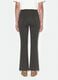 Grey flare trousers in stretch cotton_2