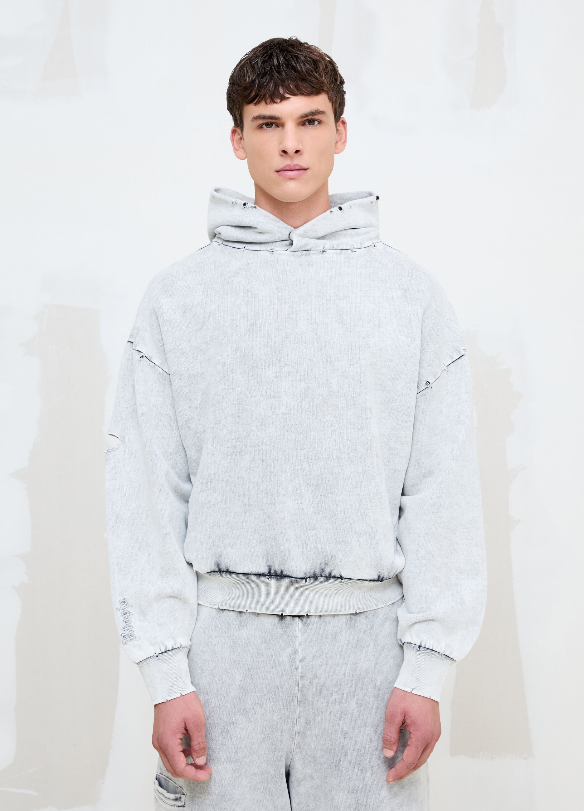 Washed Moonstone Hoodie