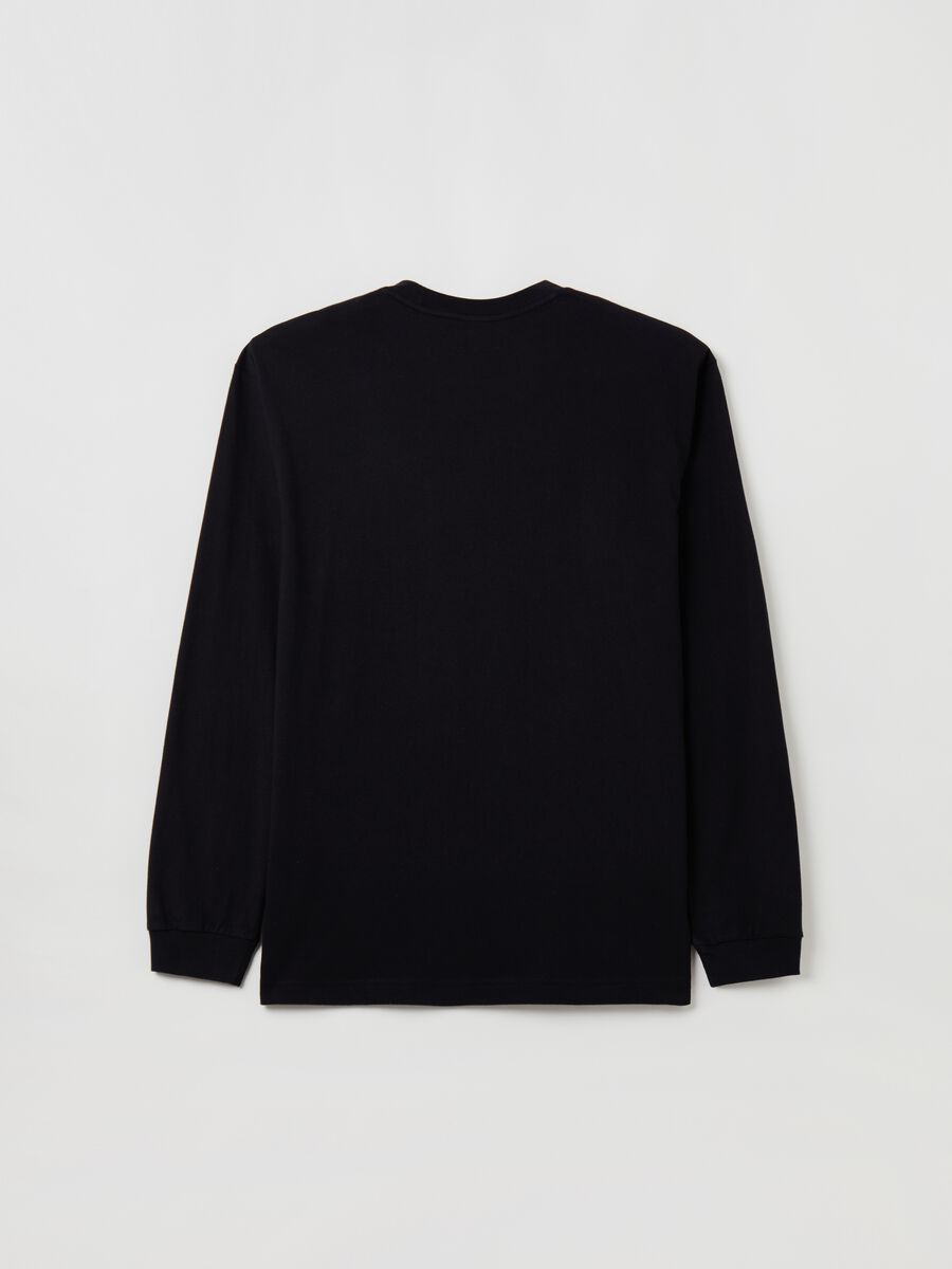 Organic cotton sweatshirt with round neck_2