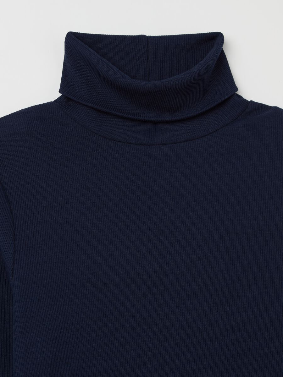Stretch cotton and modal turtleneck jumper_5