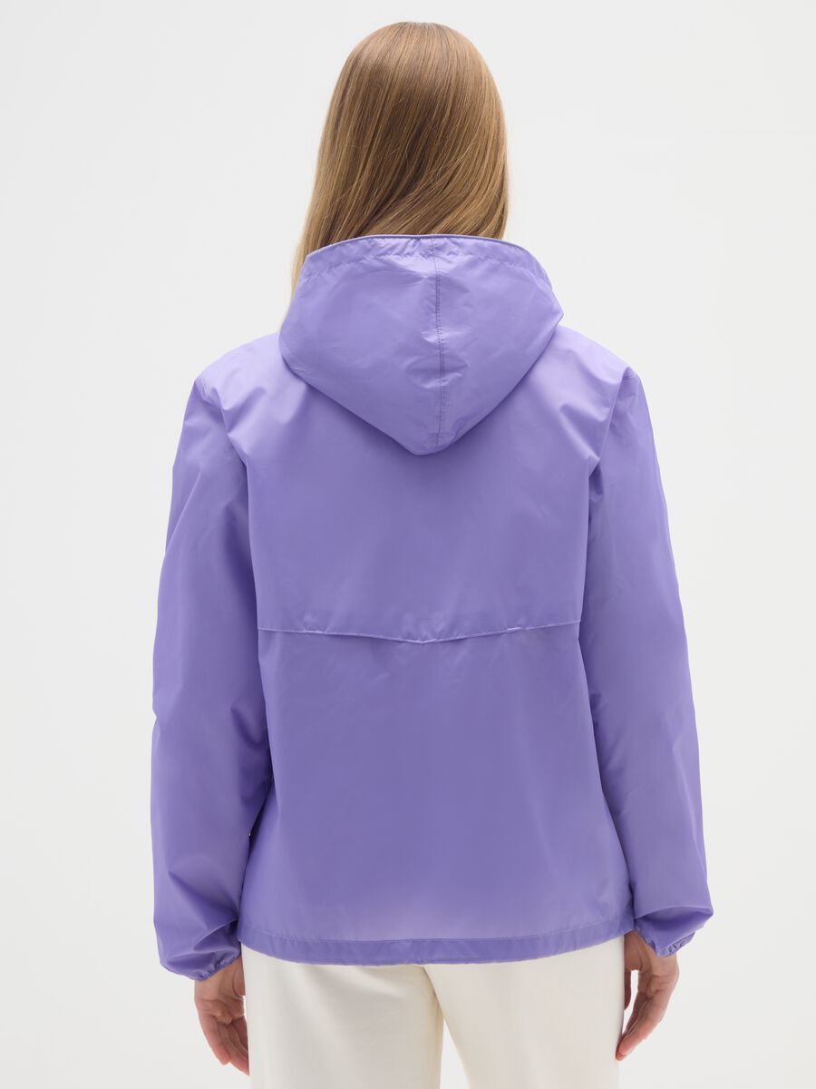Women's Waterproof Purple Jacket_2