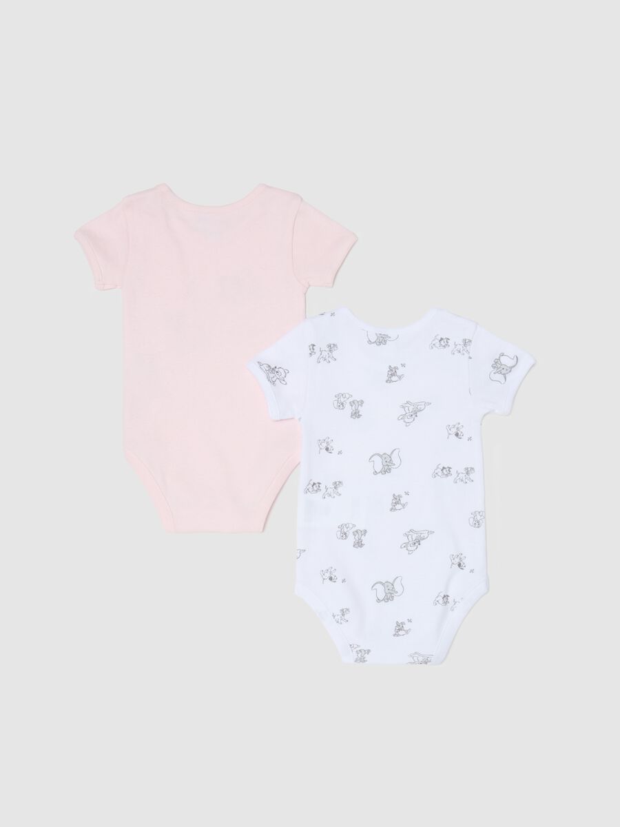 Two-pack short-sleeved bodysuits with Penny and Jewel print_1