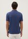 Blue pure cotton polo regular fit_2
