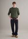 Green Pure Cotton Pullover_1