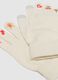 Beige Gloves with Festive Decorations_2
