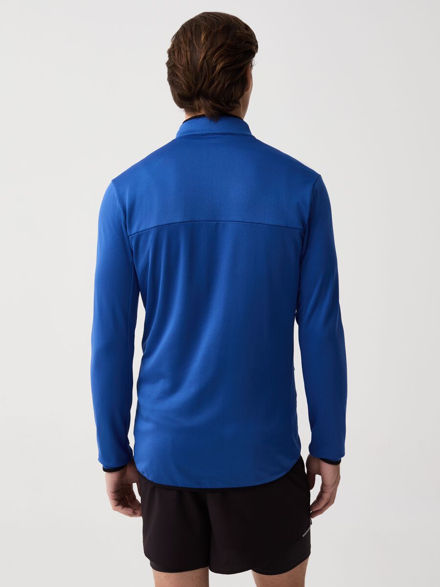 Altavia full-zip sweatshirt with high neck in technical fabric_1