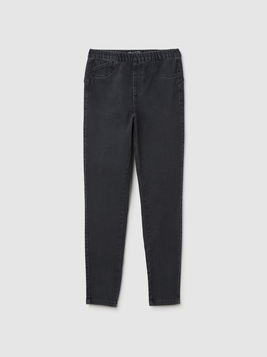 Grey Stretch Skinny Jeans_0