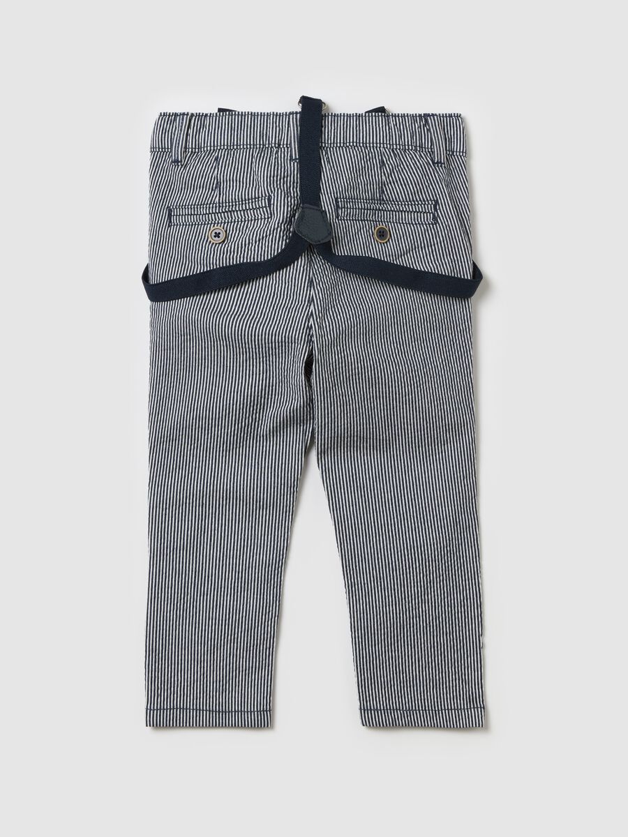 Striped chinos with braces_1