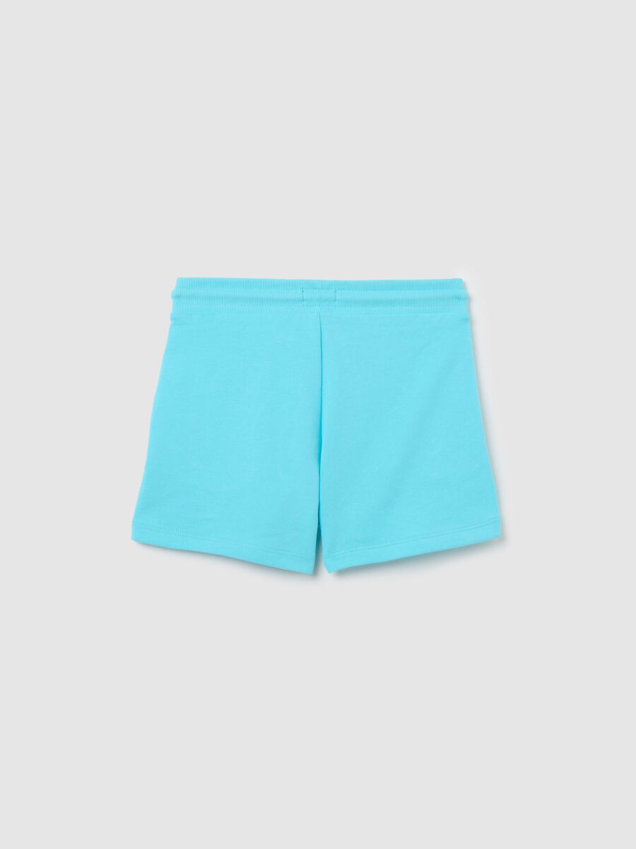 Adjustable Azure Organic Cotton Shorts_4