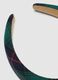 Multicolour headband with tartan pattern_2