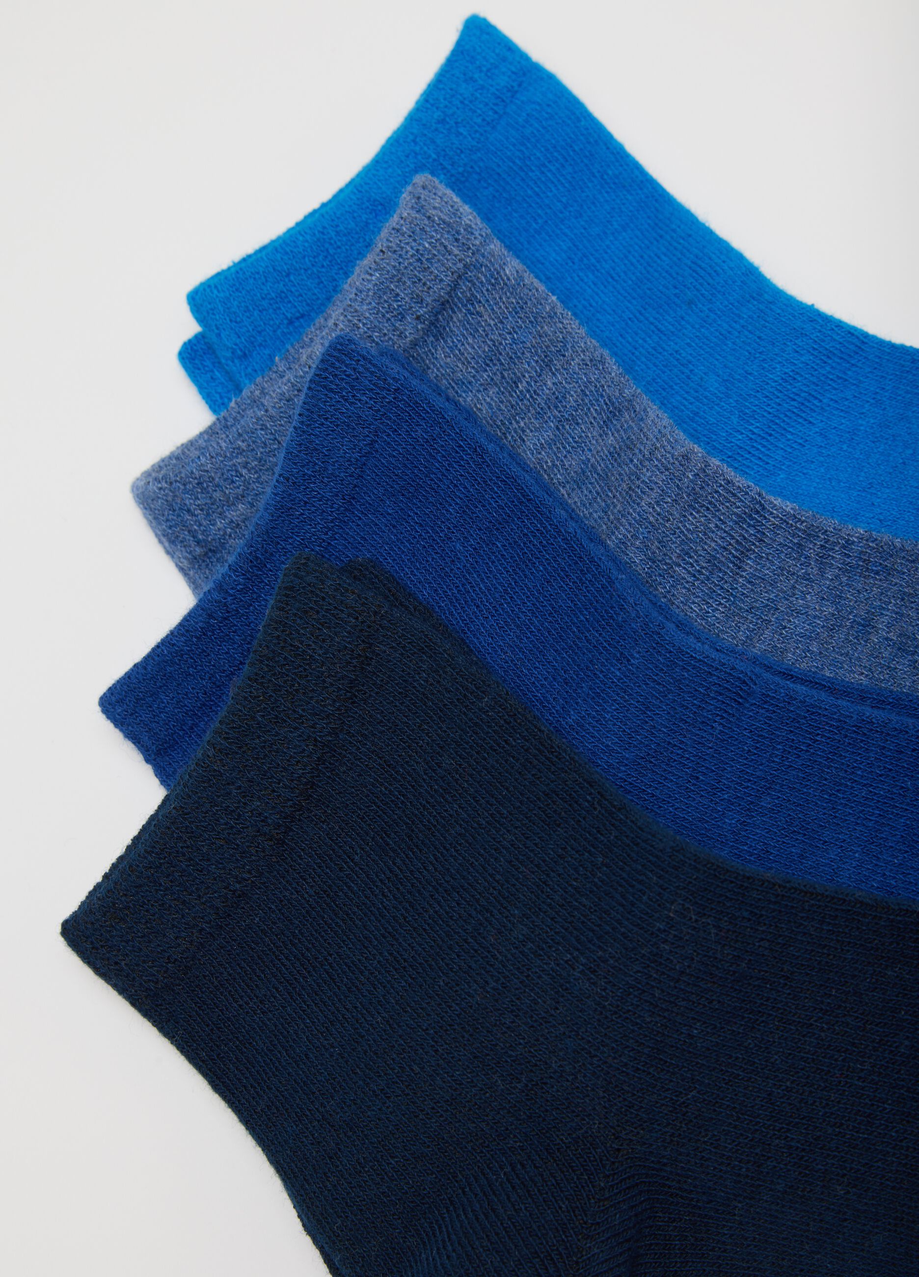 Multipack di calze corte da bambino in misto cotone multicolor