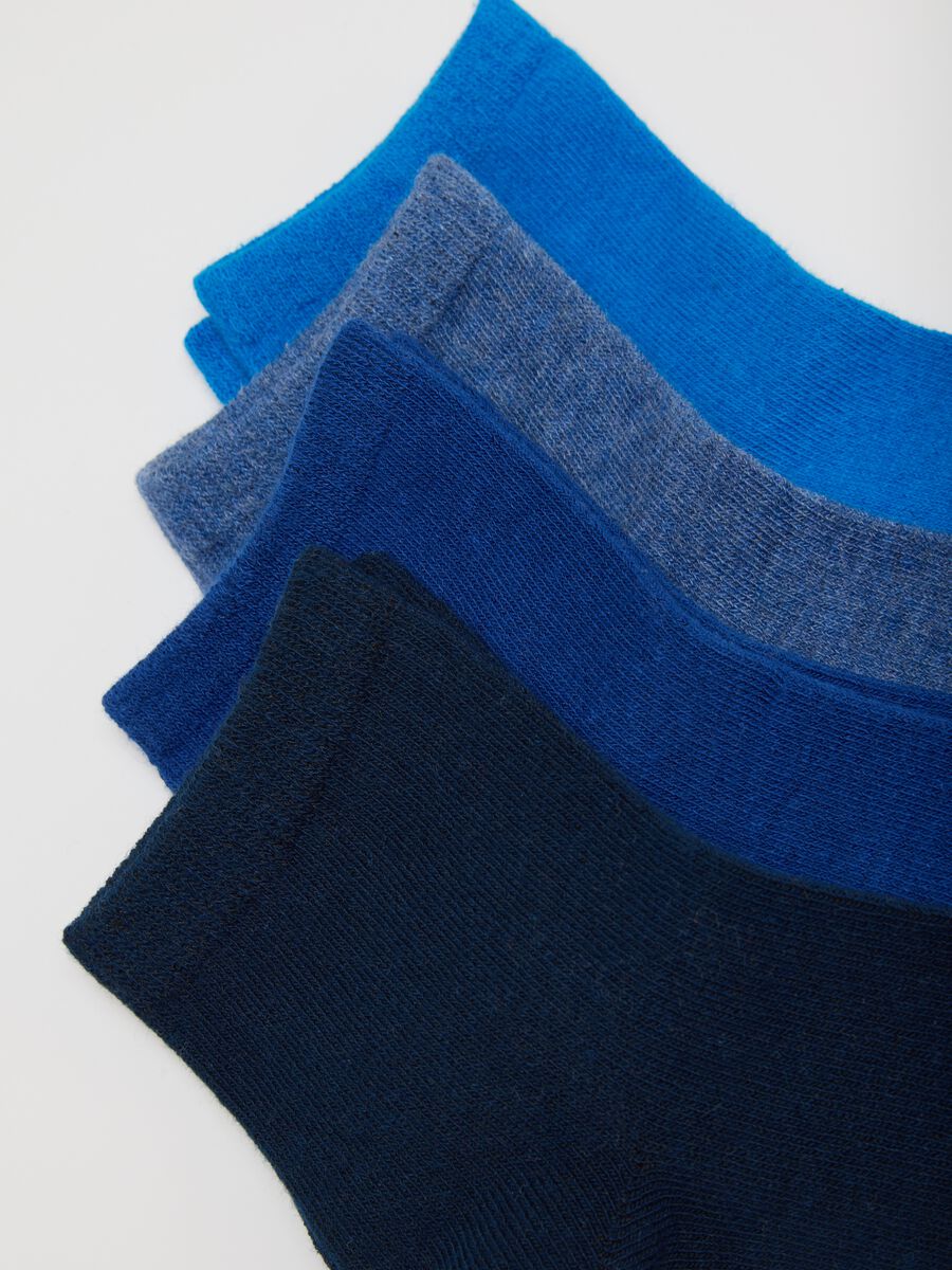 Multipack di calze corte da bambino in misto cotone multicolor_2