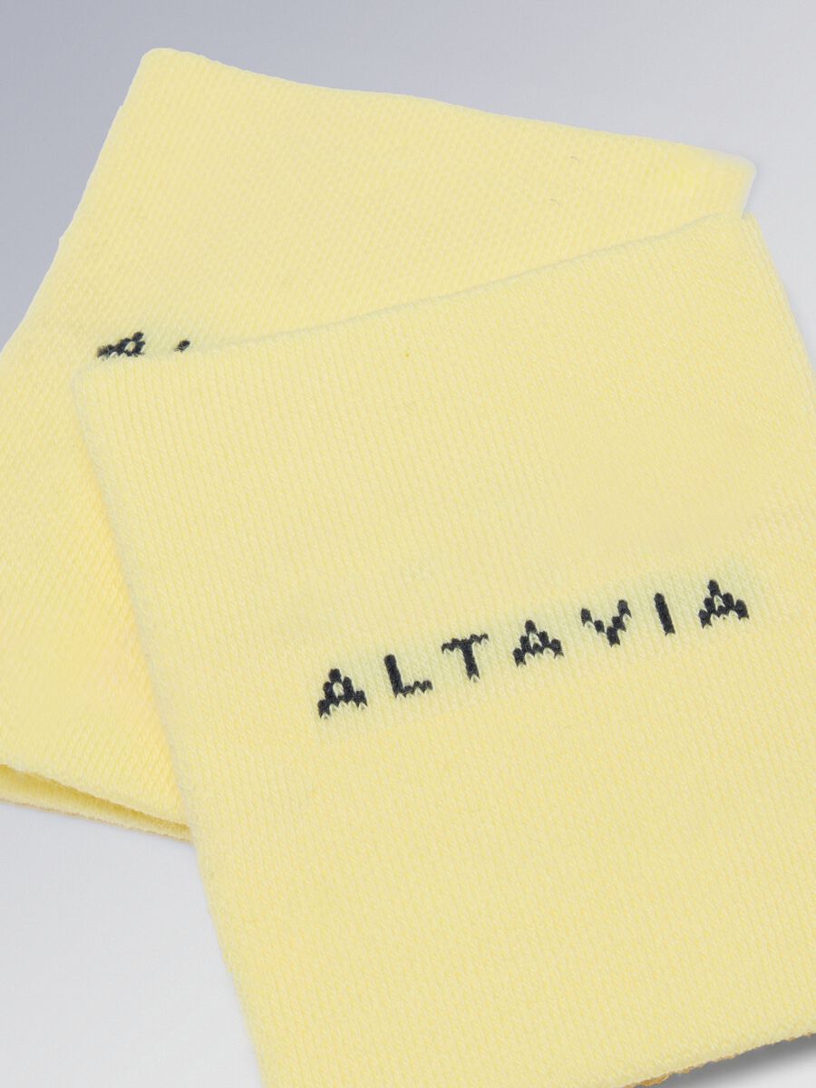 ALTAVIA COURT yellow stretch-cotton wristbands_2