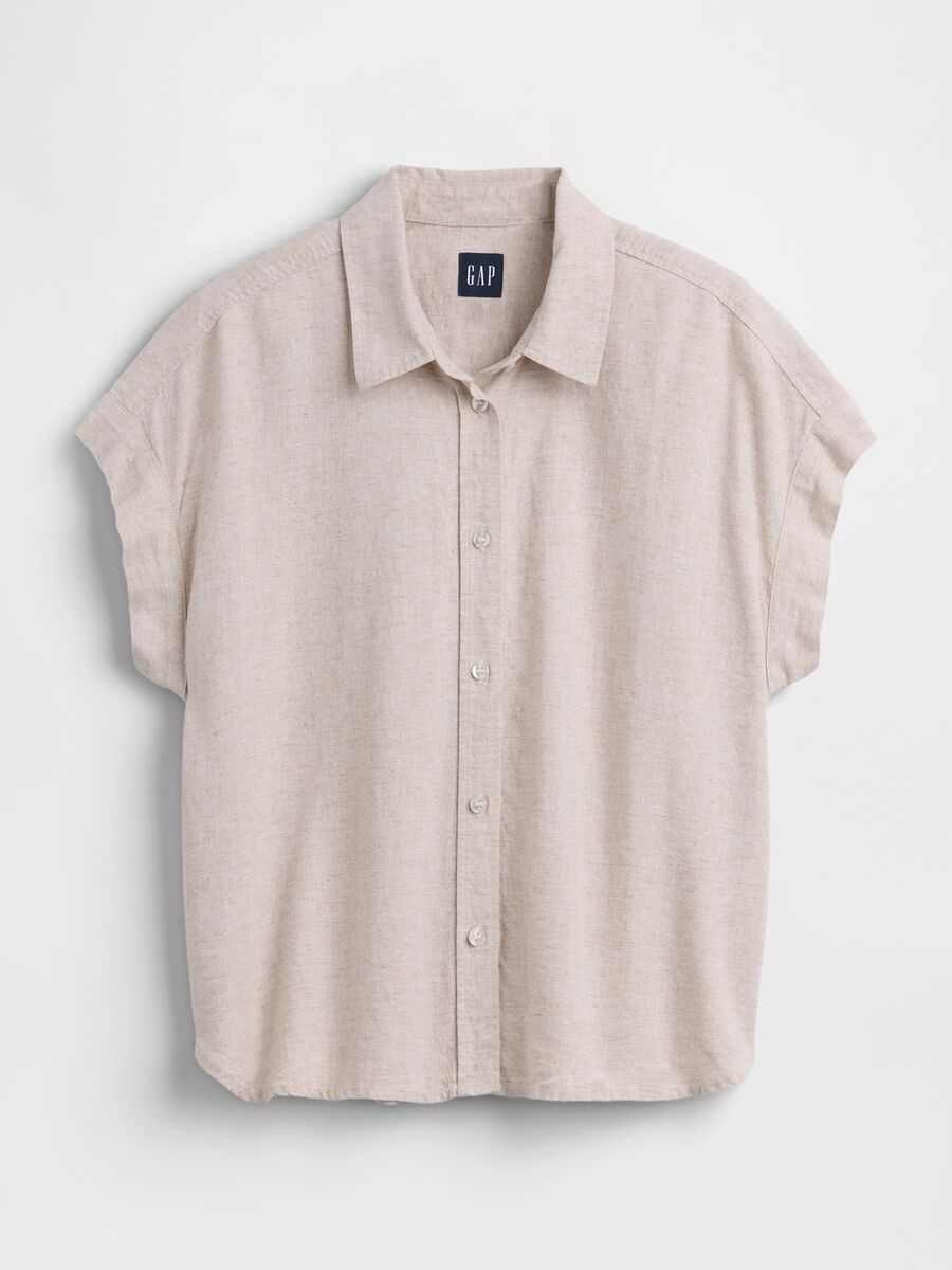 Linen-blend shirt_3