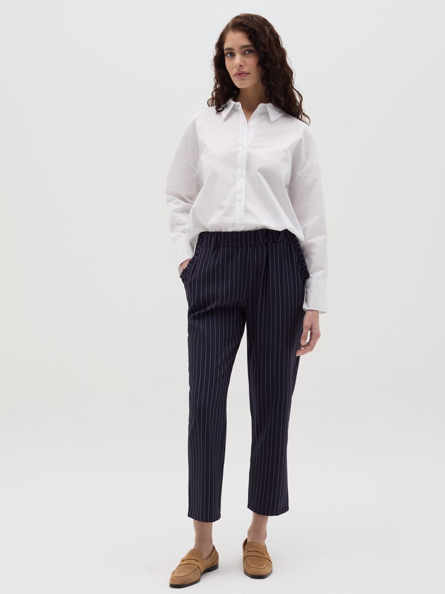 Stretch cotton shirt_1
