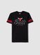 Boys' relaxed fit black pure cotton T-shirt - Chicago Bulls_0