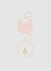 Set of two multicolour newborn bibs in pure cotton_0