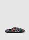 Multicolour Christmas Slippers with Embroidery_0