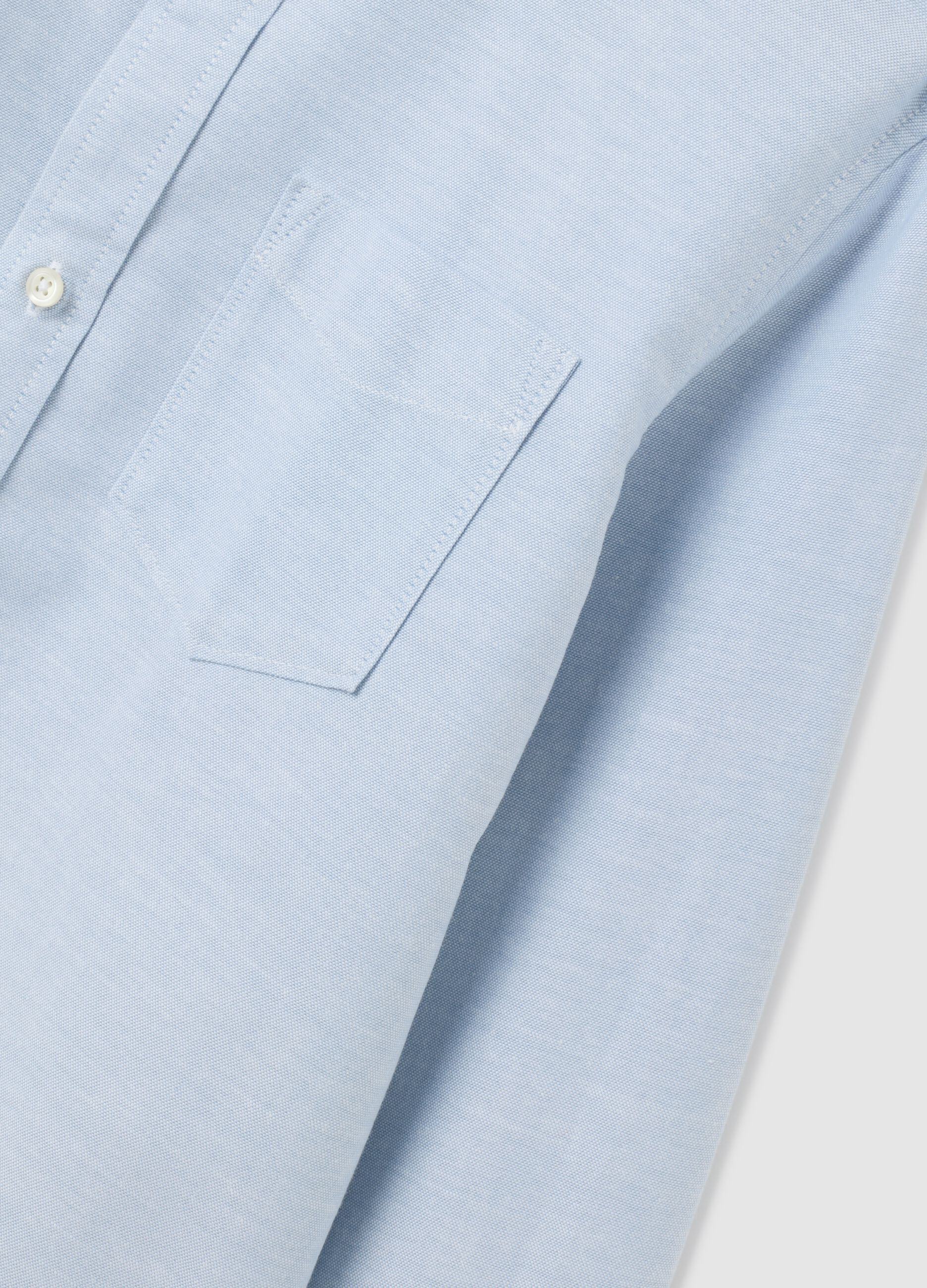 Camicia in oxford con taschino