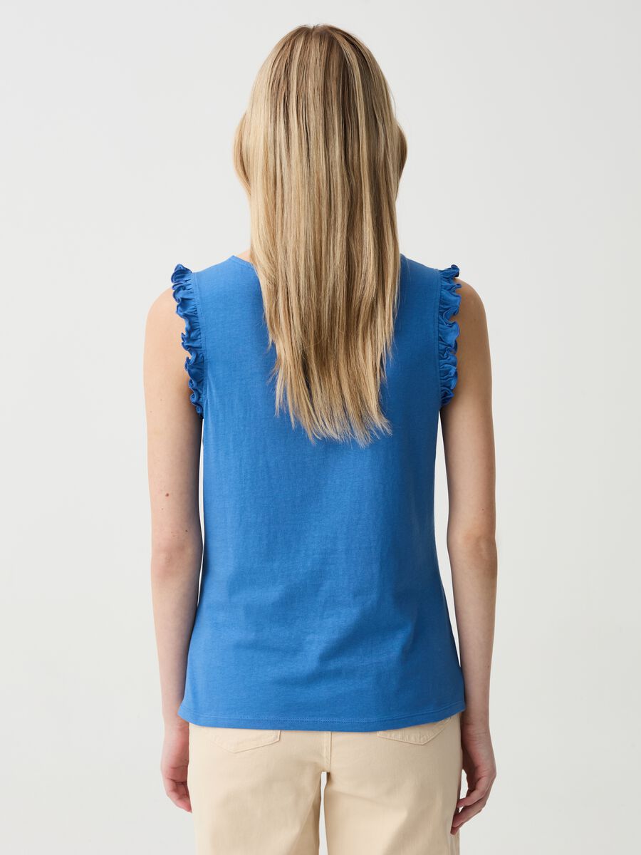 Tank top with frills_2