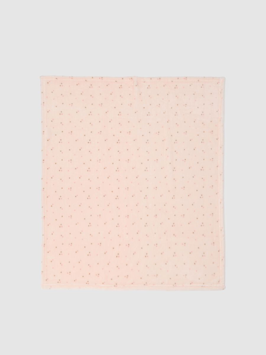 Pink eco-leather crib blanket_1