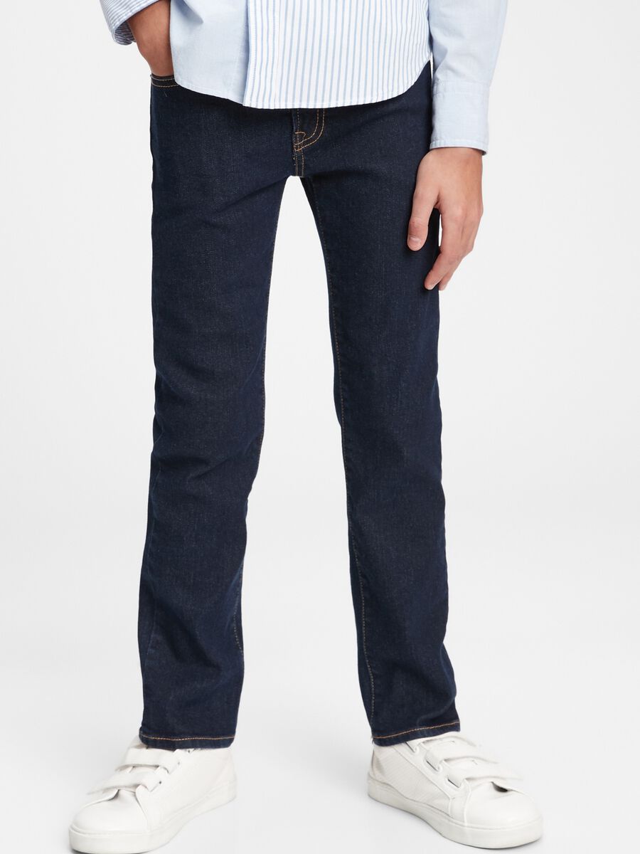 Jeans straight fit cinque tasche_0