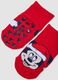 Bipack calze corte antiscivolo in cotone organico elasticizzato Mickey & Friends_1