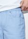Gap Blue Linen and Cotton Shorts_4