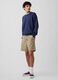 Shorts in cotone elasticizzato_0