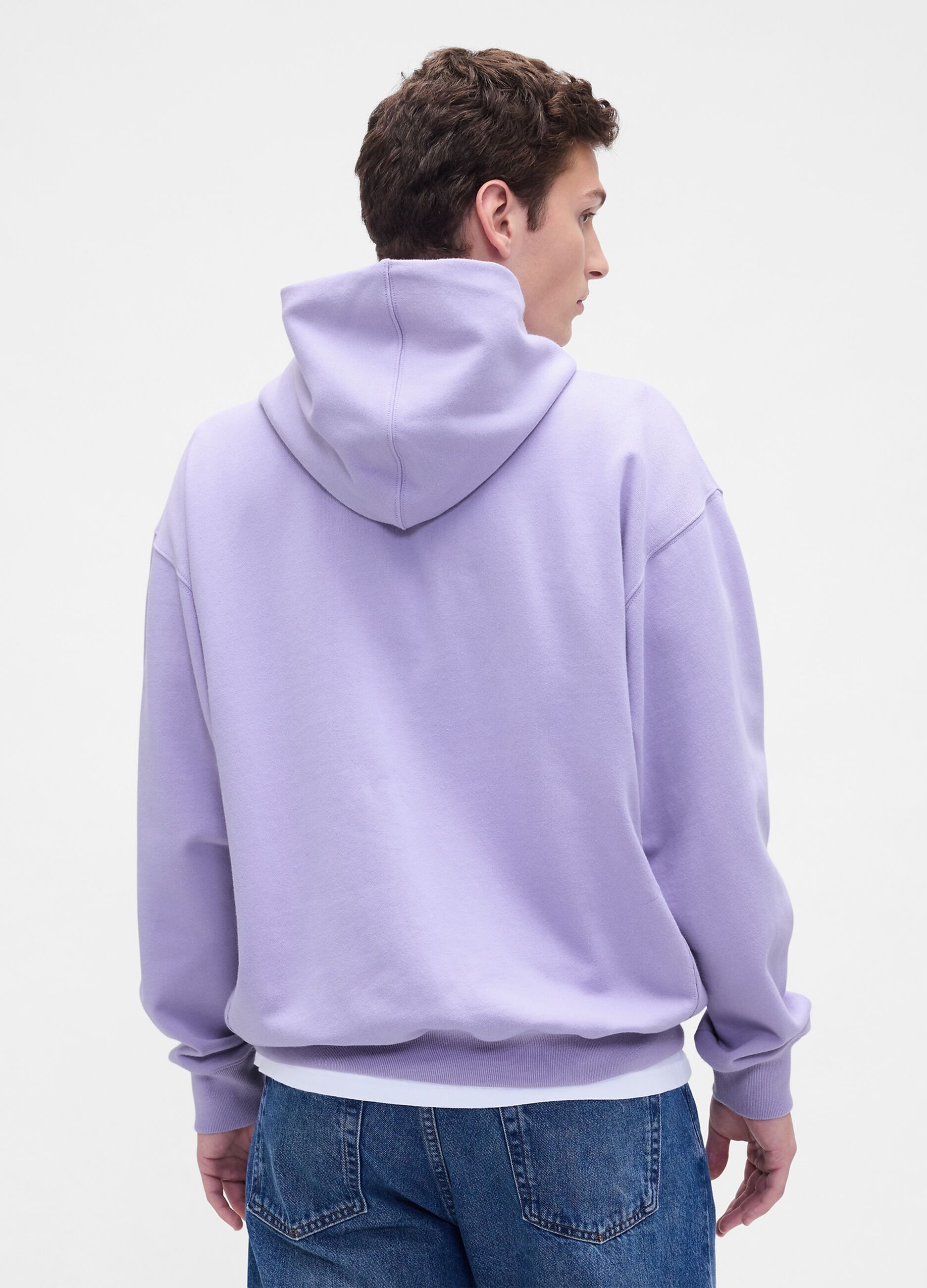 Felpa viola con cappuccio GAP