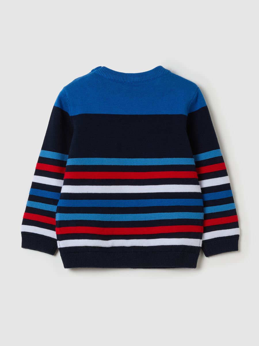 Striped pullover with "NYC" lettering_1
