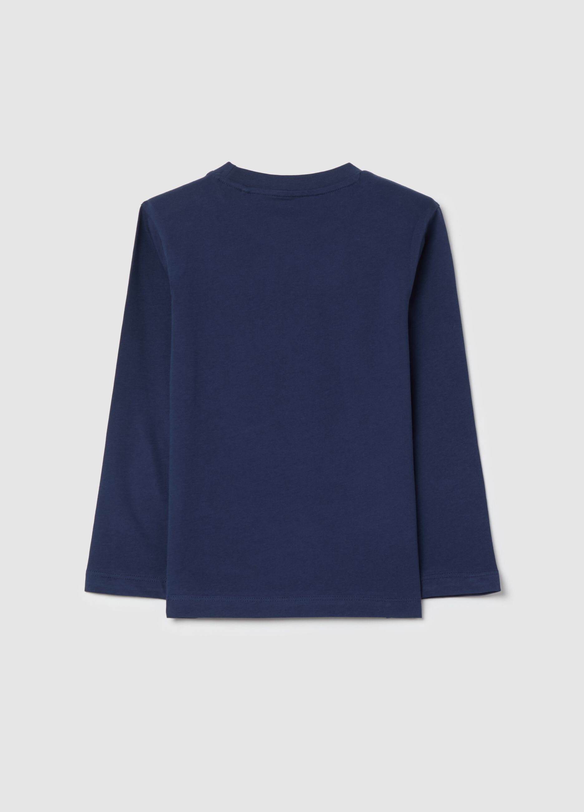 Long-sleeved T-shirt in cotton