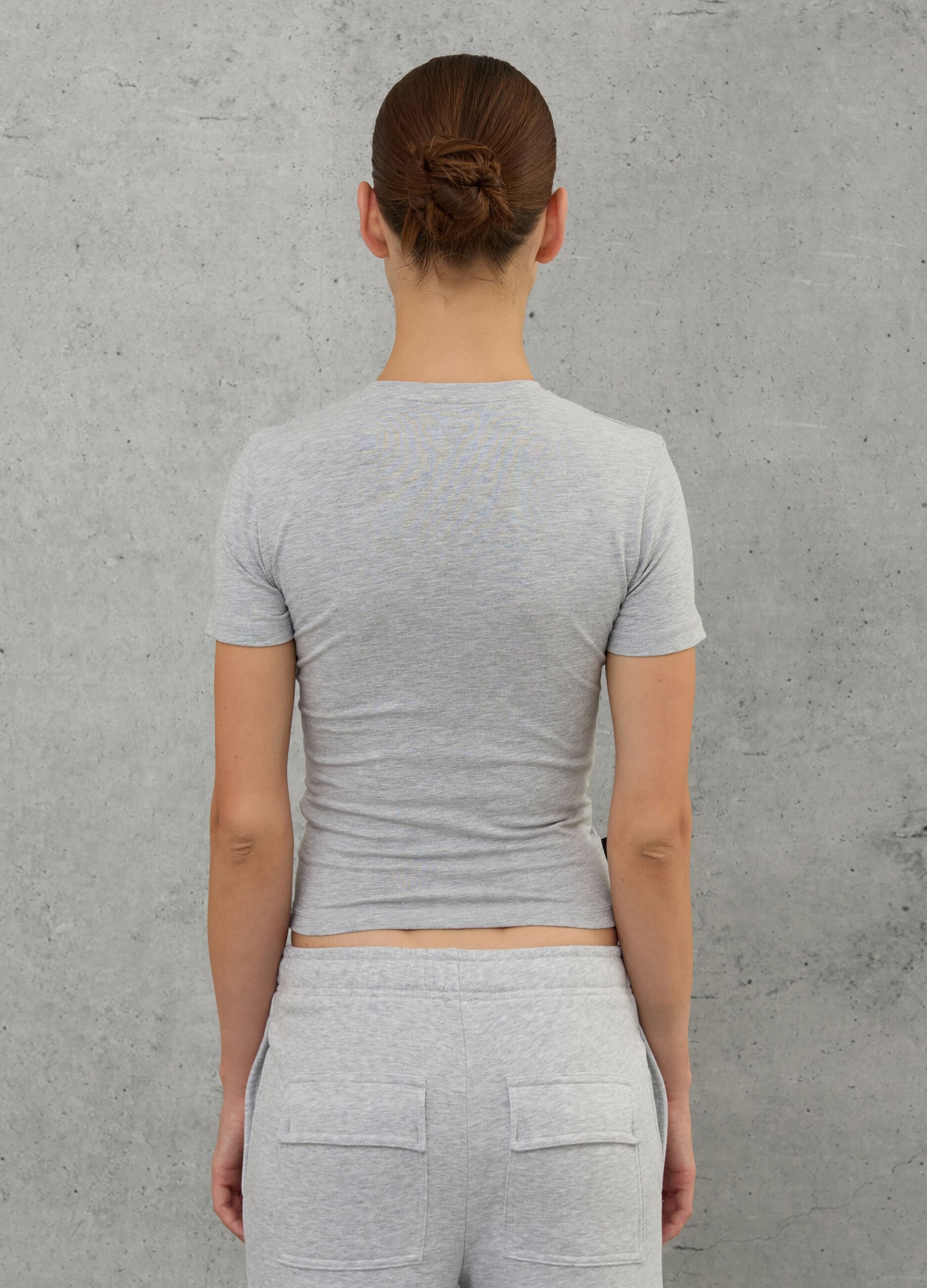 Perfect T-shirt Grey Mélange