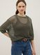 Green open-knit mesh top_2