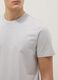 Grey short-sleeve pure cotton t-shirt regular fit_3