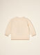 Beige stretch wool jumper with panda print_2