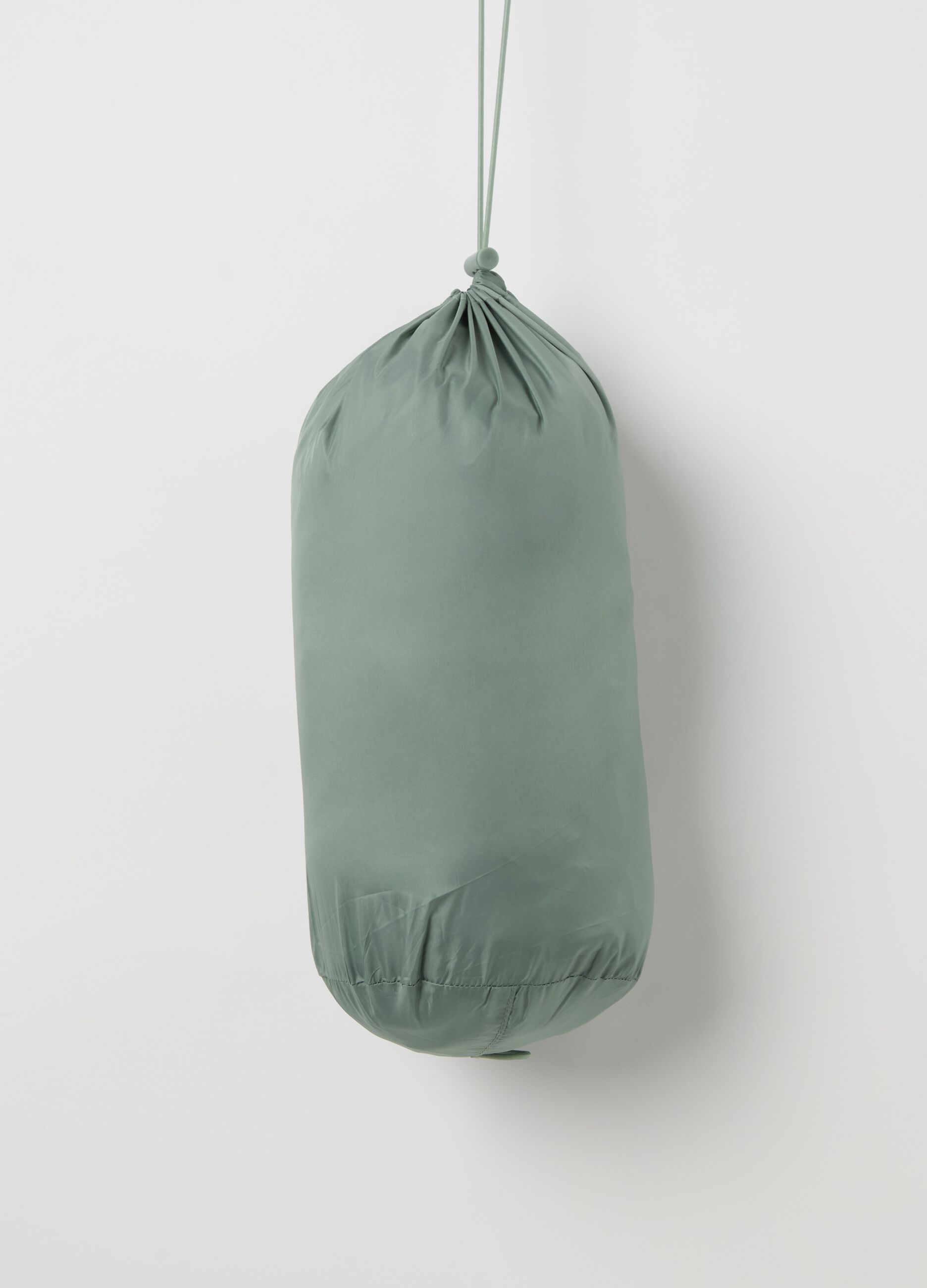 Ultralight short down jacket with hood and zip