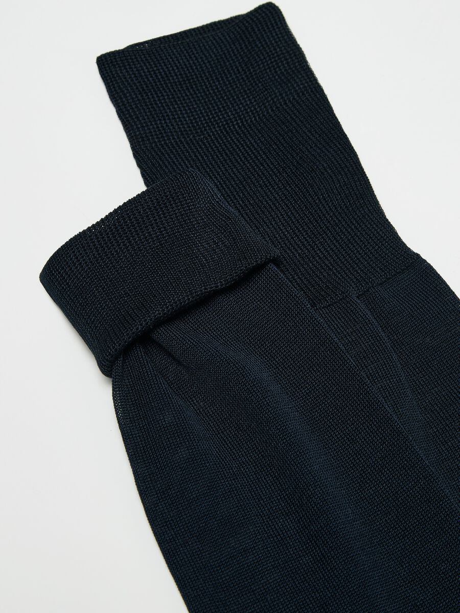 Three-pair pack long socks in Scottish yarn_1