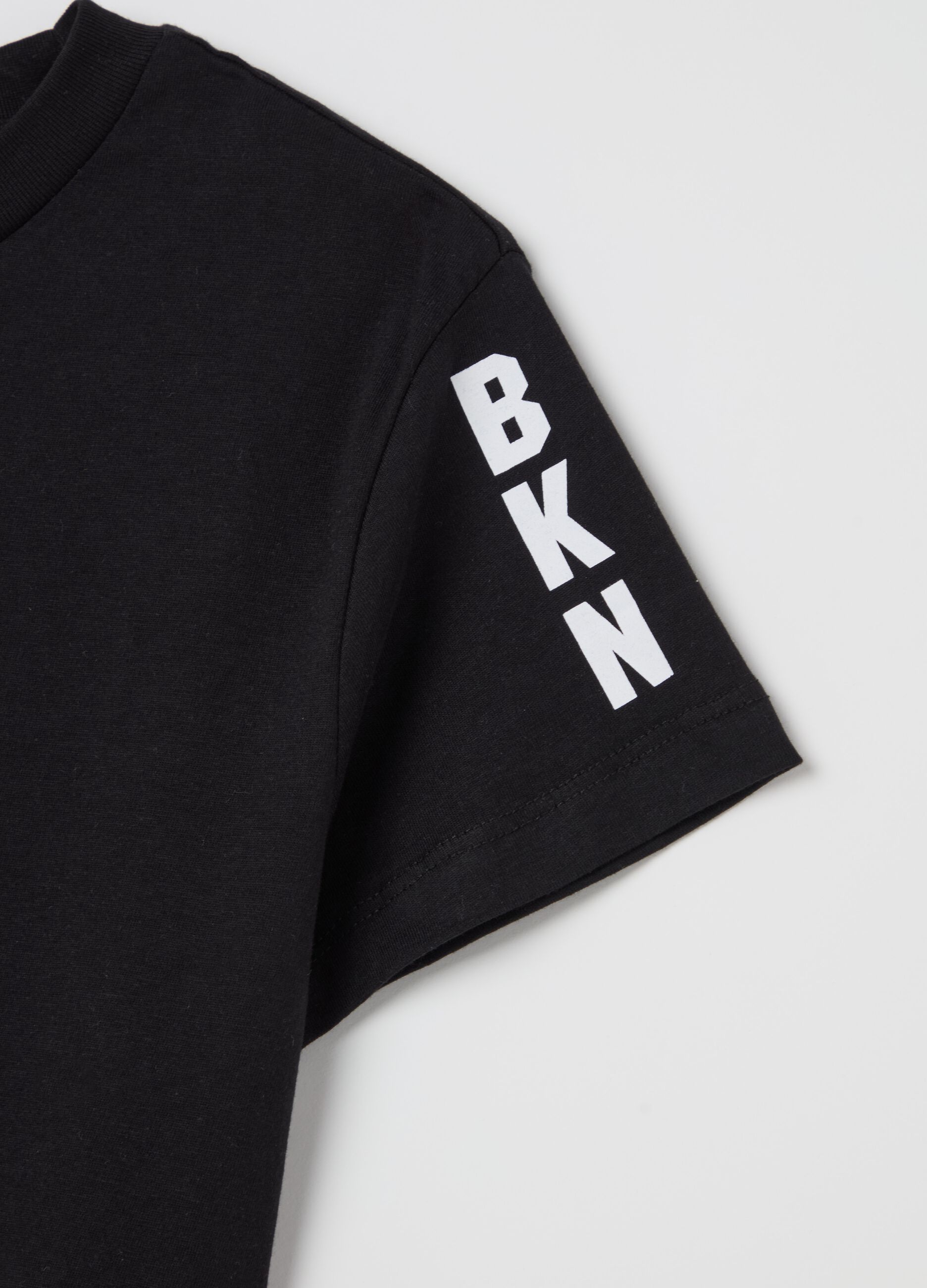 Black NBA New York Brooklyn Atlantic Division T-shirt