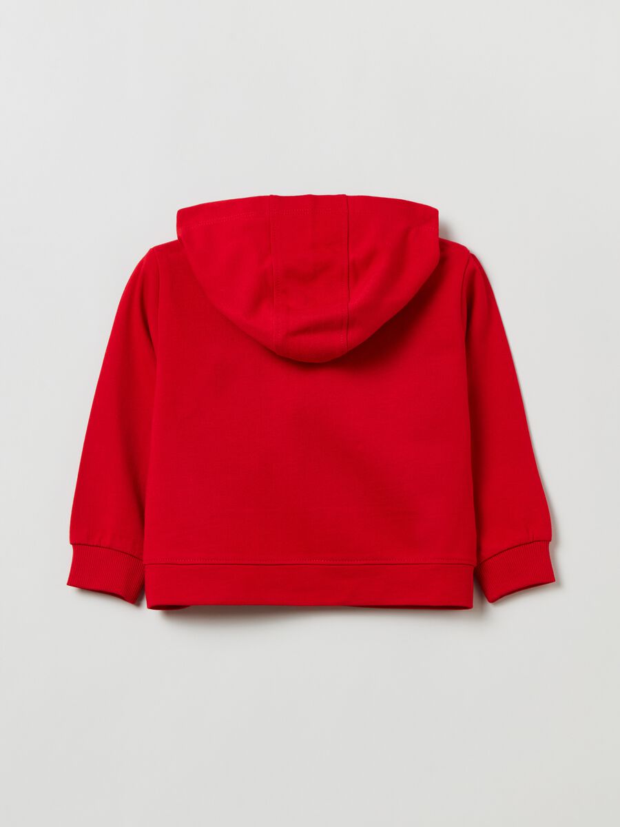 Full-zip in cotone con cappuccio_2