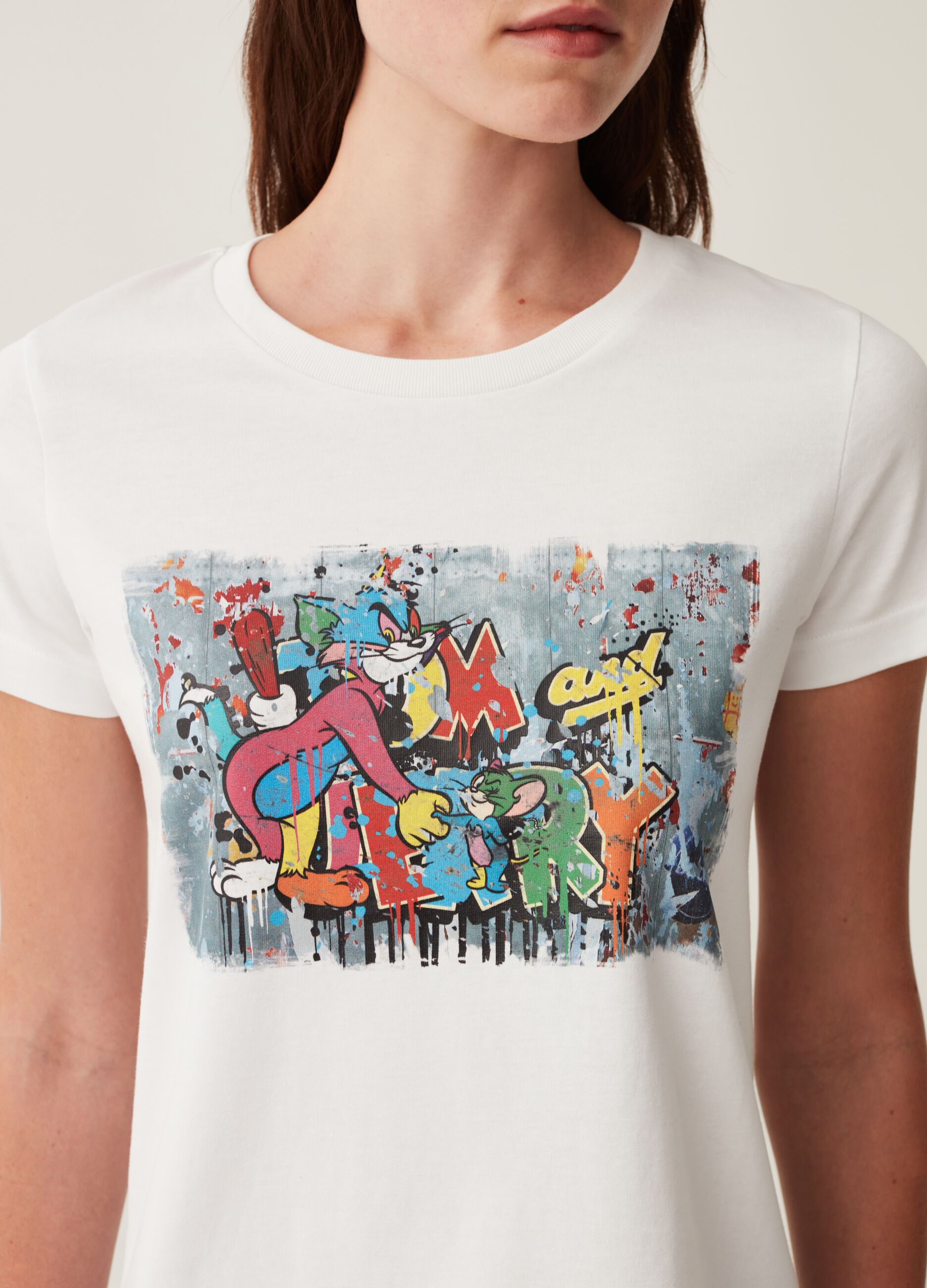 T-shirt con stampa Tom & Jerry_3