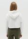 Crop sweatshirt with hood and print_1