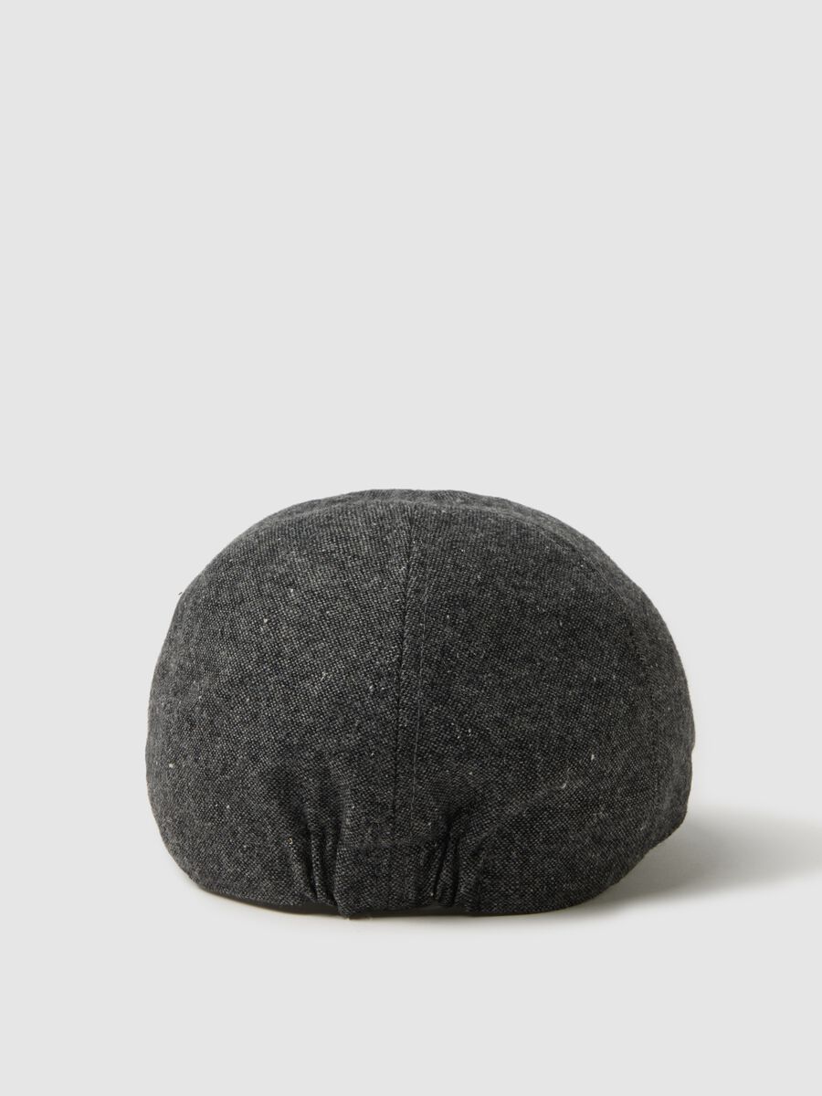 Grey wool blend hat_2