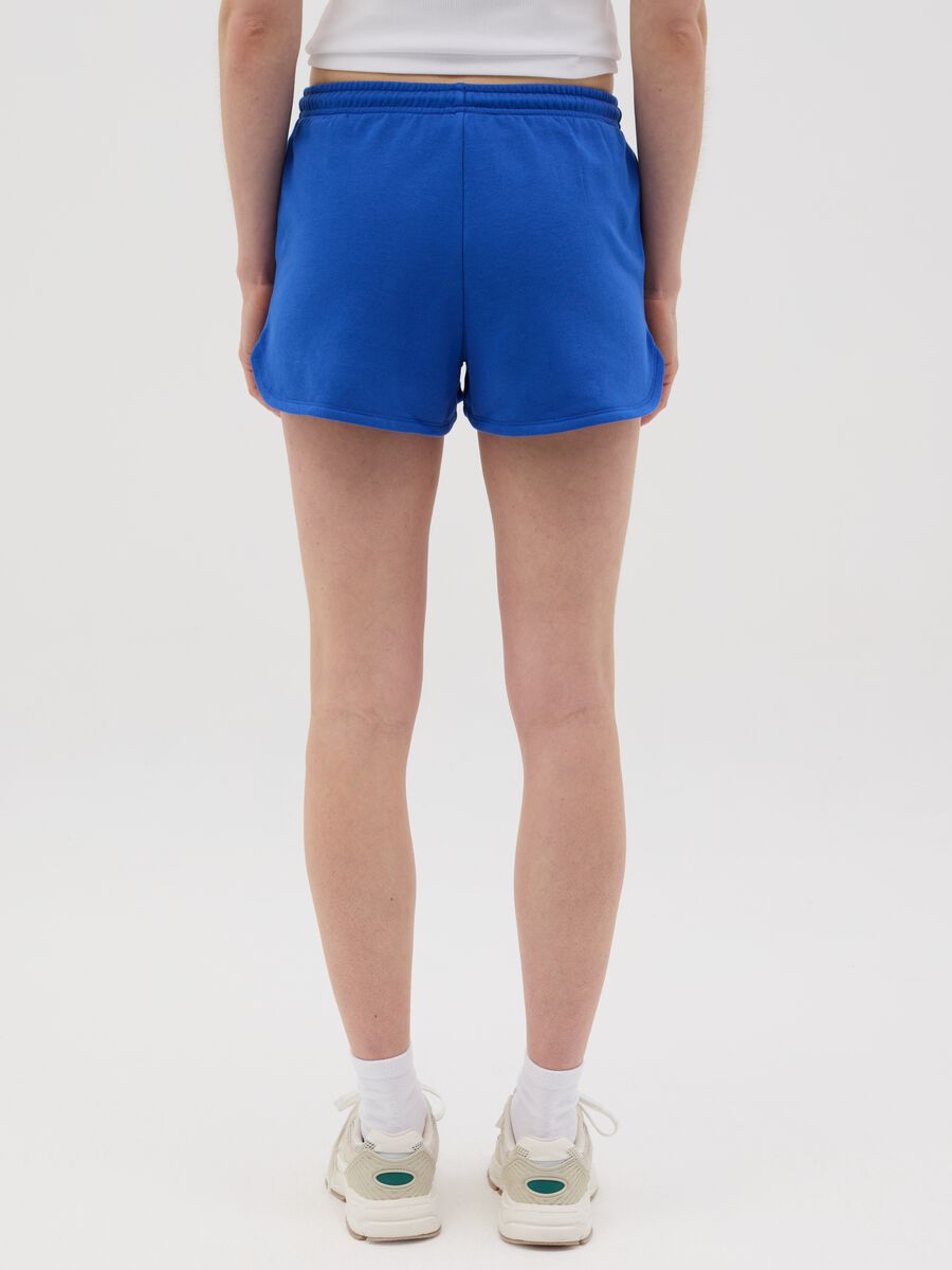 Shorts in French terry with drawstring_2